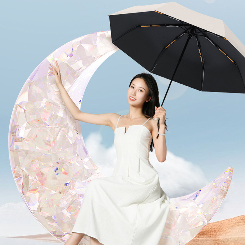 مظلة أوتوماتيكية 24 عظمة بلون  - مراجعة Travel Umbrella Compact وسعره