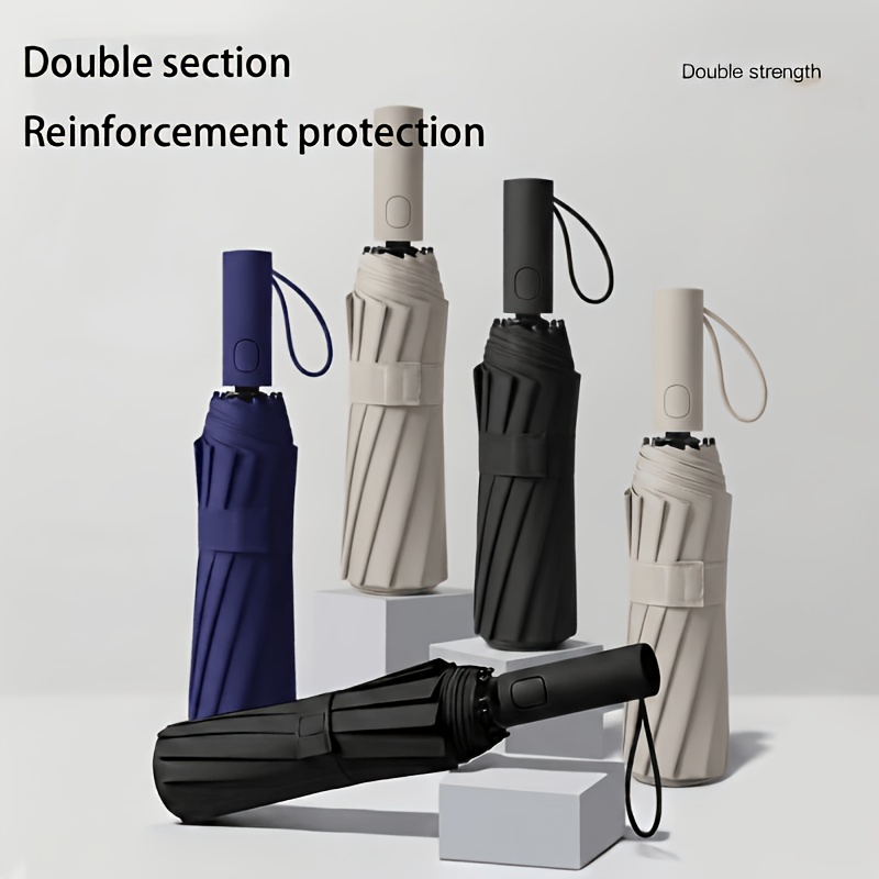 مظلة قابلة للطي تفتح وتغلق تلق - مراجعة Travel Umbrella Compact وسعره